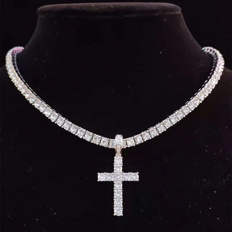 Divine Glow Cross Pendant