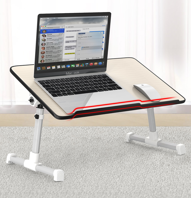 Adjustable Laptop Desk Foldable Bed Table Standing