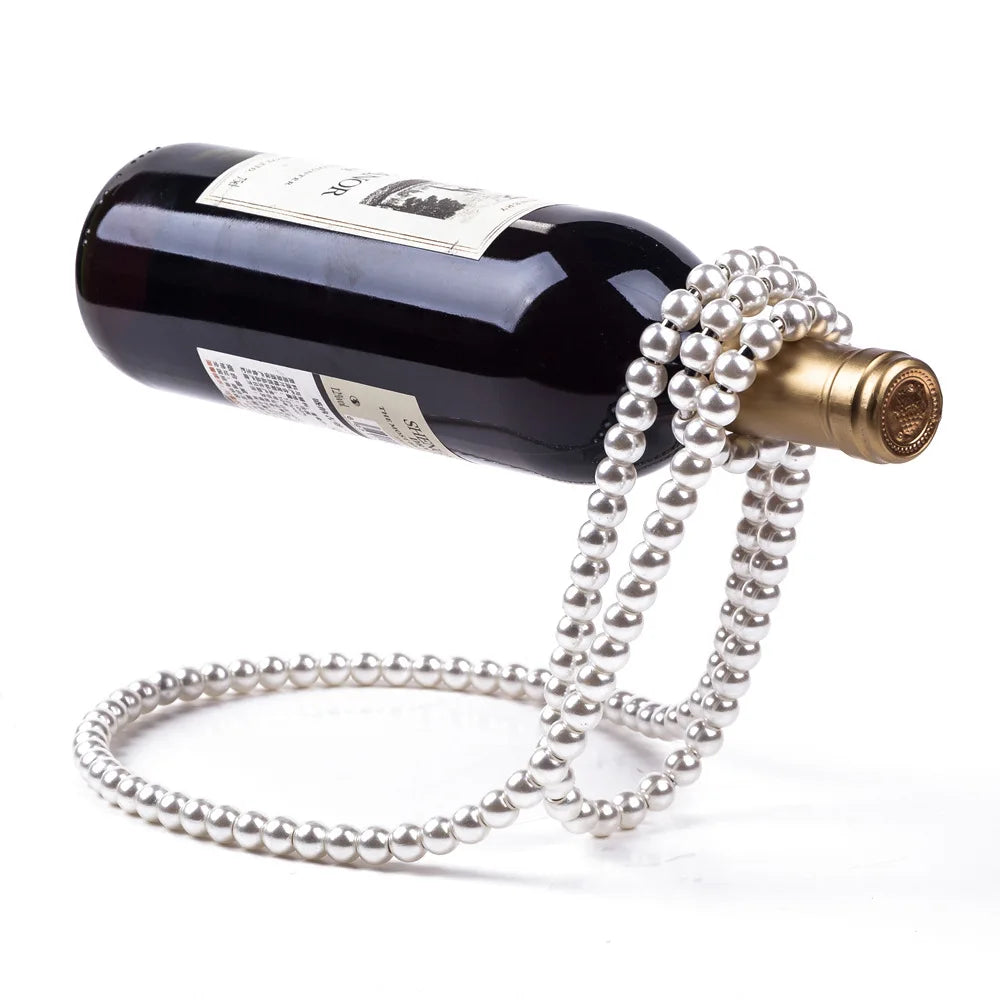 Creative Wine Rack Pearl Necklace