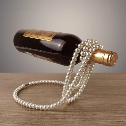 Creative Wine Rack Pearl Necklace