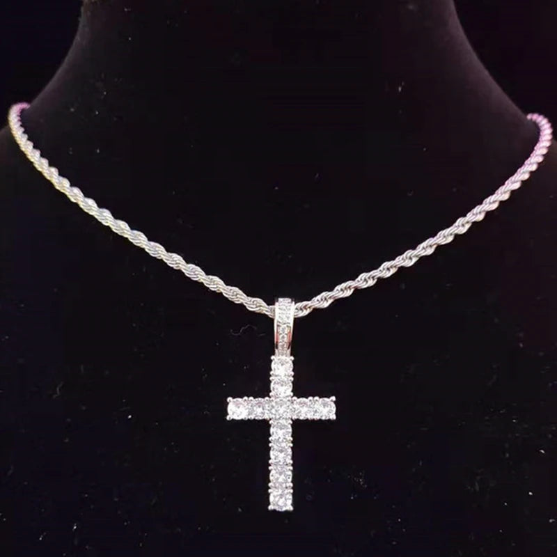 Divine Glow Cross Pendant