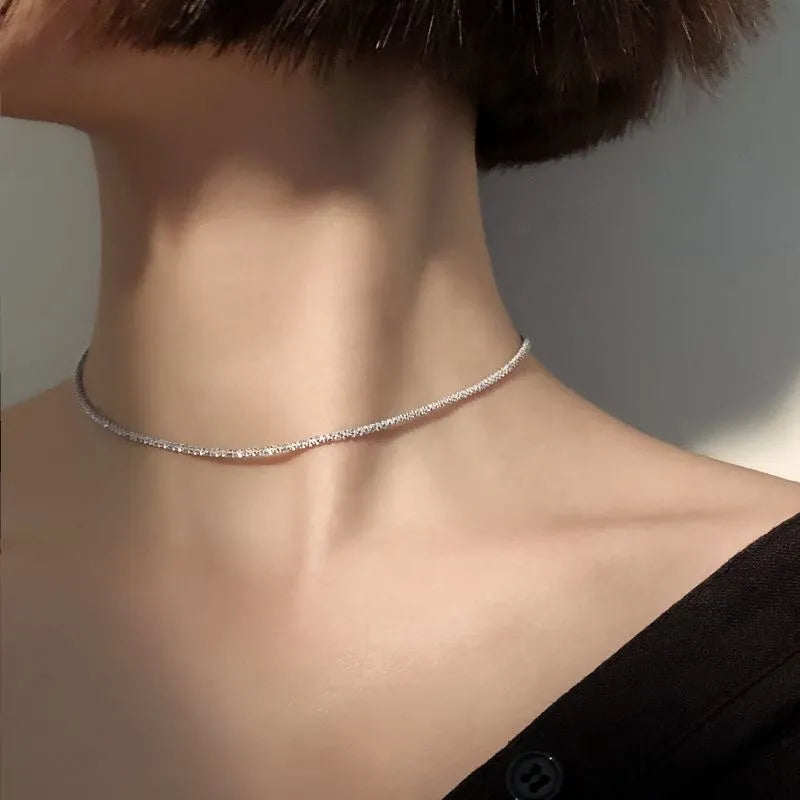 Starlight Shimmer Collar Necklace