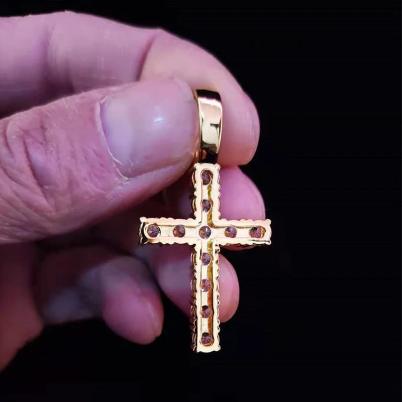 Divine Glow Cross Pendant