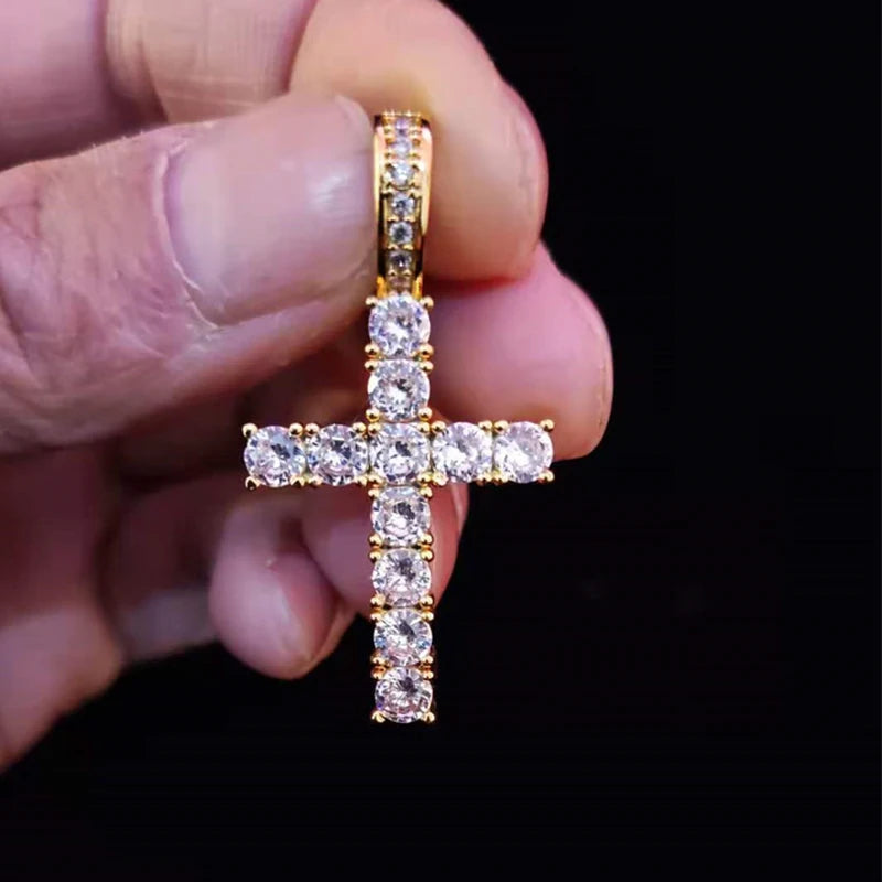 Divine Glow Cross Pendant