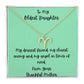 Zodiac Symbol Necklace - To My Oldest Daughter