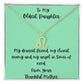 Zodiac Symbol Necklace - To My Oldest Daughter