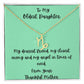 Zodiac Symbol Necklace - To My Oldest Daughter