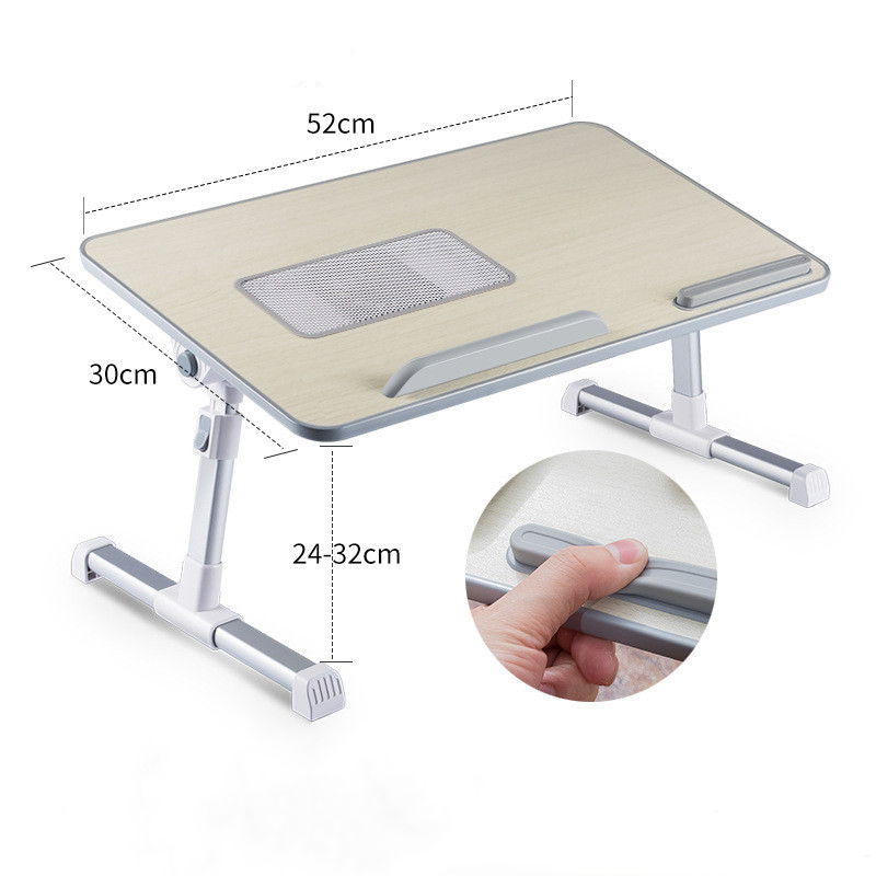 Adjustable Laptop Desk Foldable Bed Table Standing