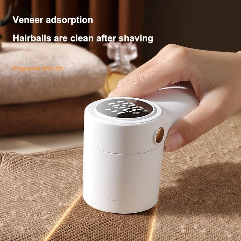 Lint Remover Electric Trimmer Smart LED Digital Display USB Charging