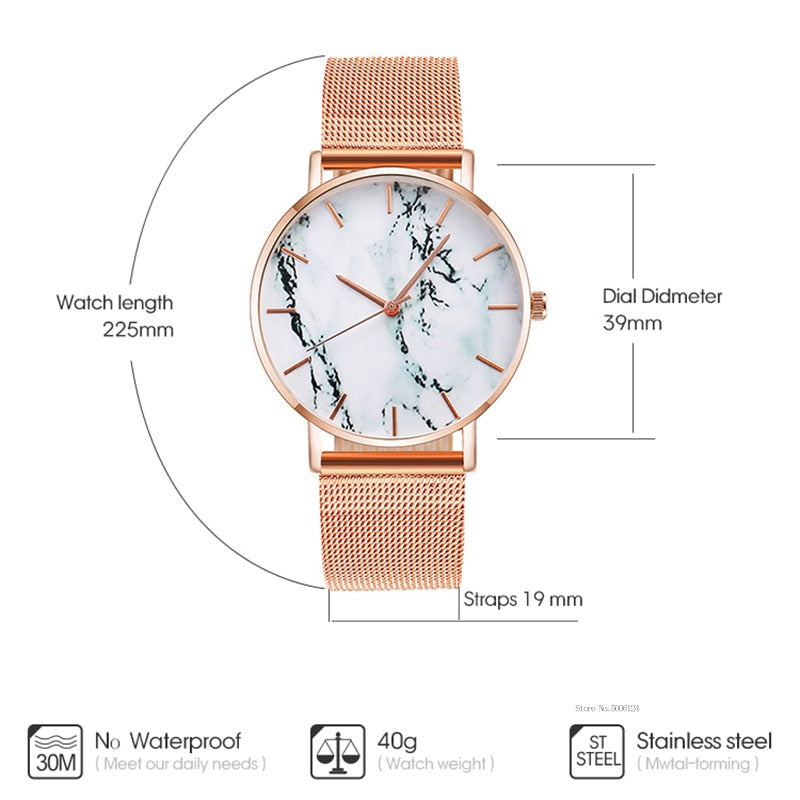 Mesh Band Creative Marble